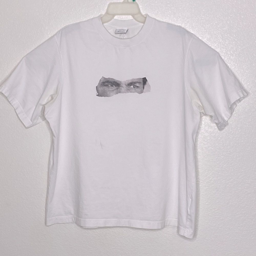 MARCELO BURLON x Muhammad Ali White Ali Eyes T Shirt Size M